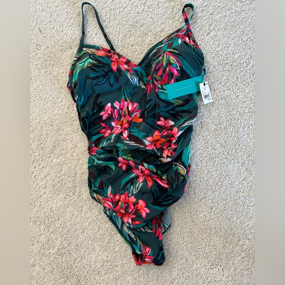 Aqua Green Swim Nwt Aqua Green One Piece Ladies Swimsuit Size Xl